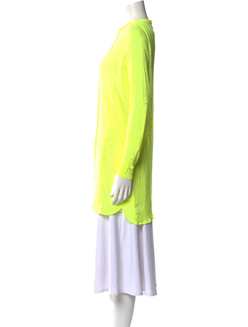 Majestic Filatures Linen Mock Neck Sweater