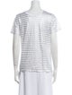 Majestic Filatures Linen Striped T-Shirt
