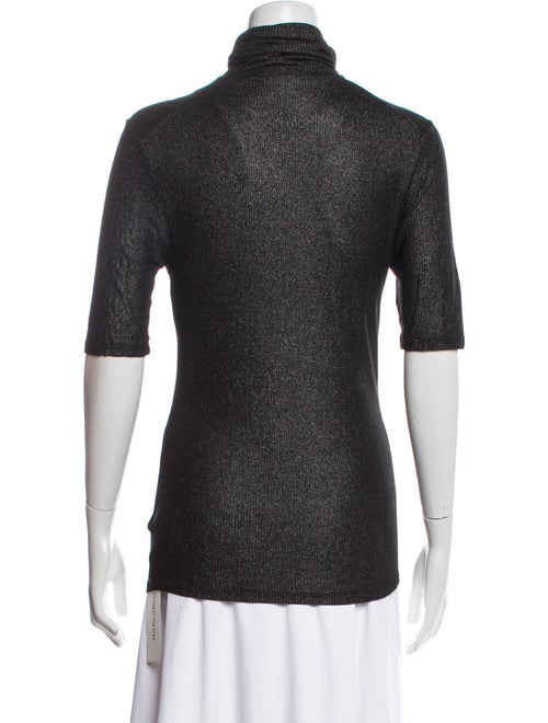 Majestic Filatures Turtleneck Three-Quarter Sleeve Top