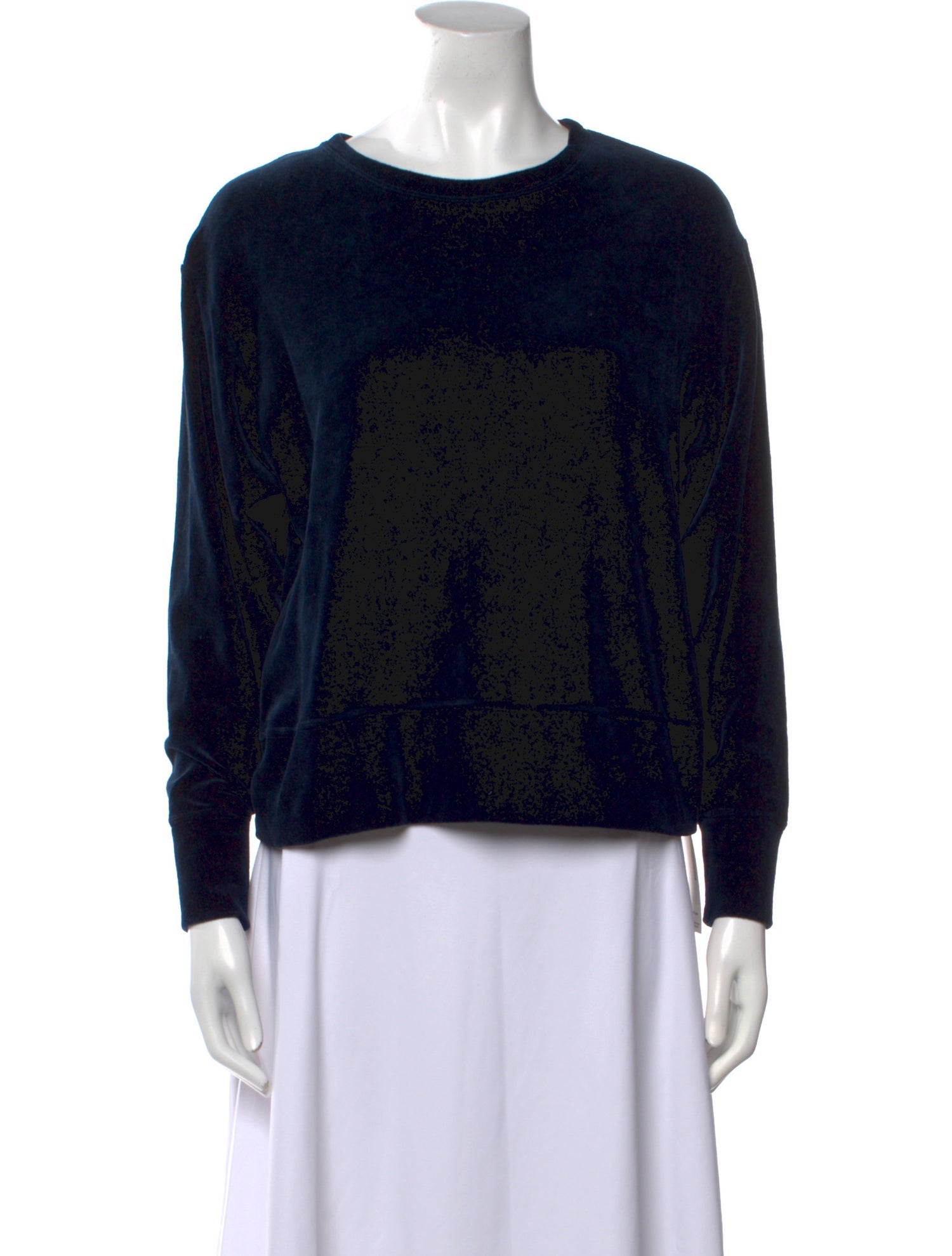 Majestic Filatures Tweed Pattern Crew Neck Sweatshirt