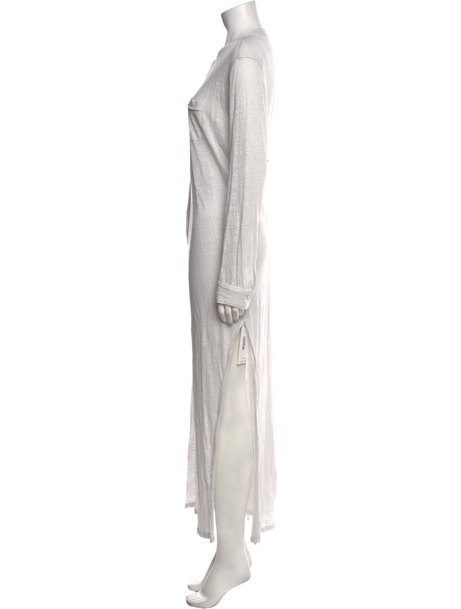 Majestic Filatures Linen Long Dress