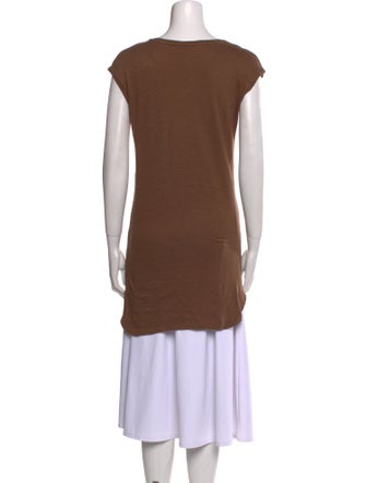 Majestic Filatures V-Neck Mini Dress