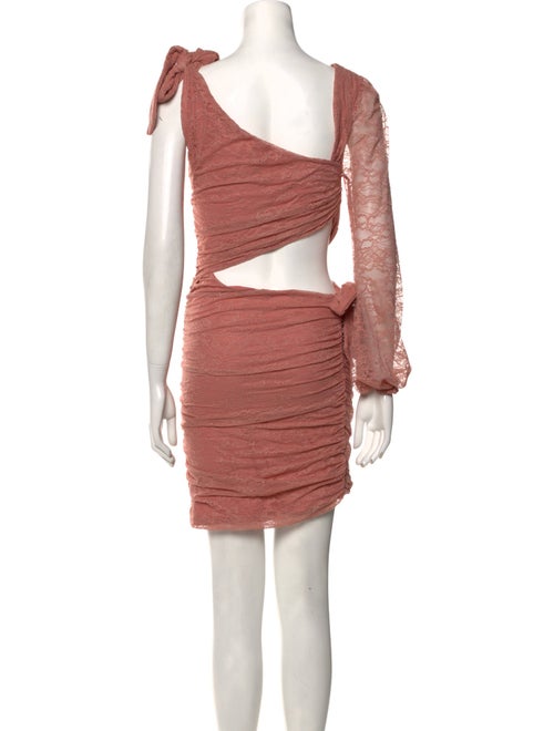 Majorelle Lace Mini Dress