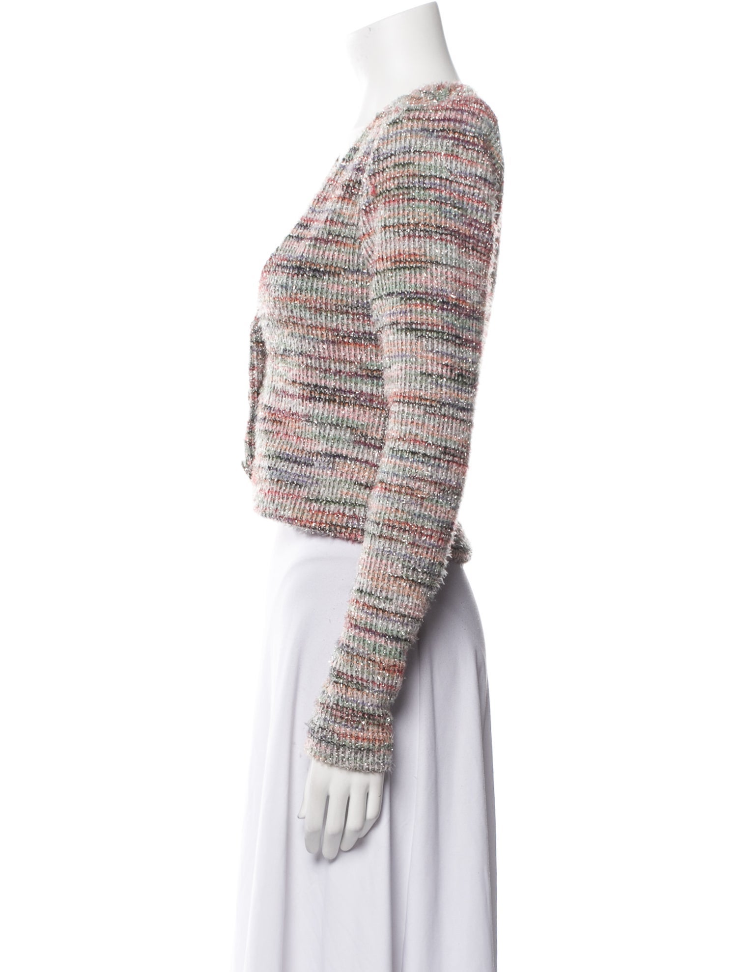 Majorelle Tweed Pattern Jacket