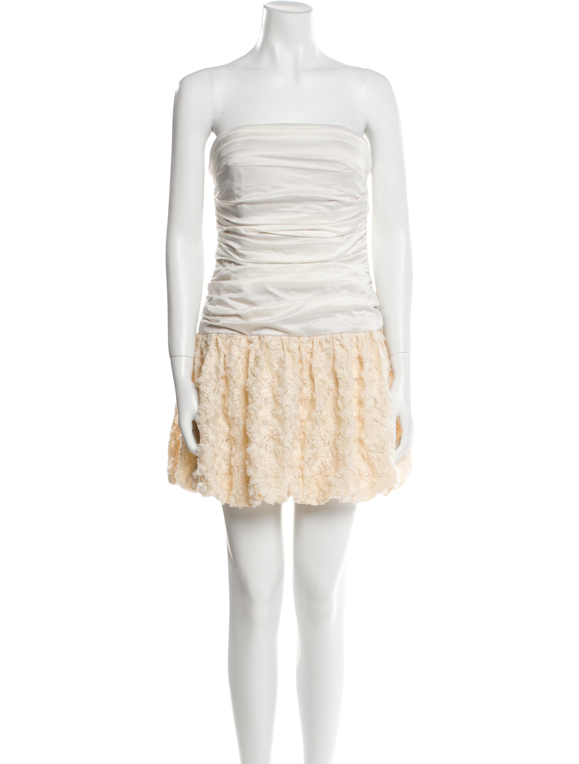 Majorelle Strapless Mini Dress