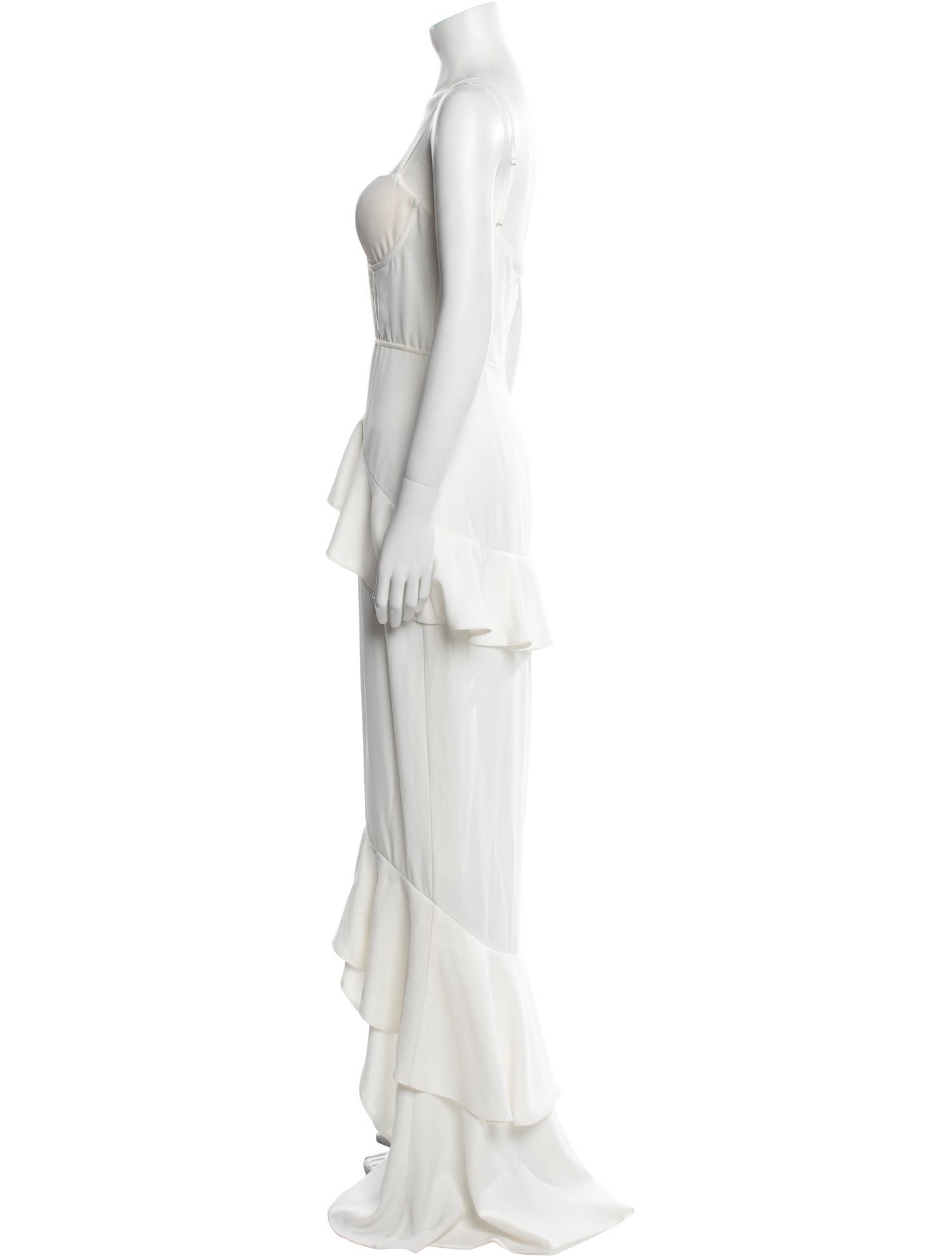 Majorelle Nylon Long Dress