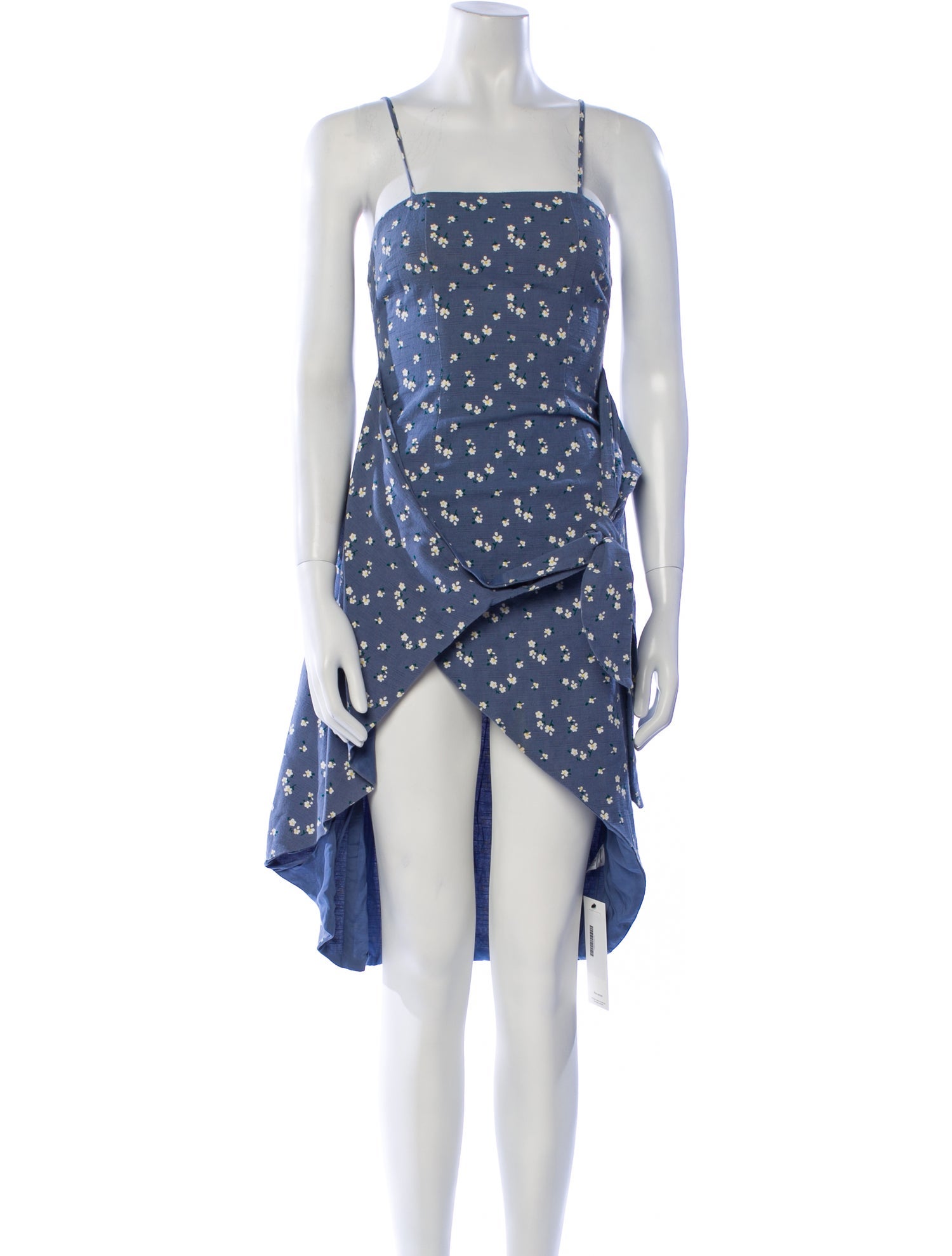 Majorelle Printed Knee-Length Dress