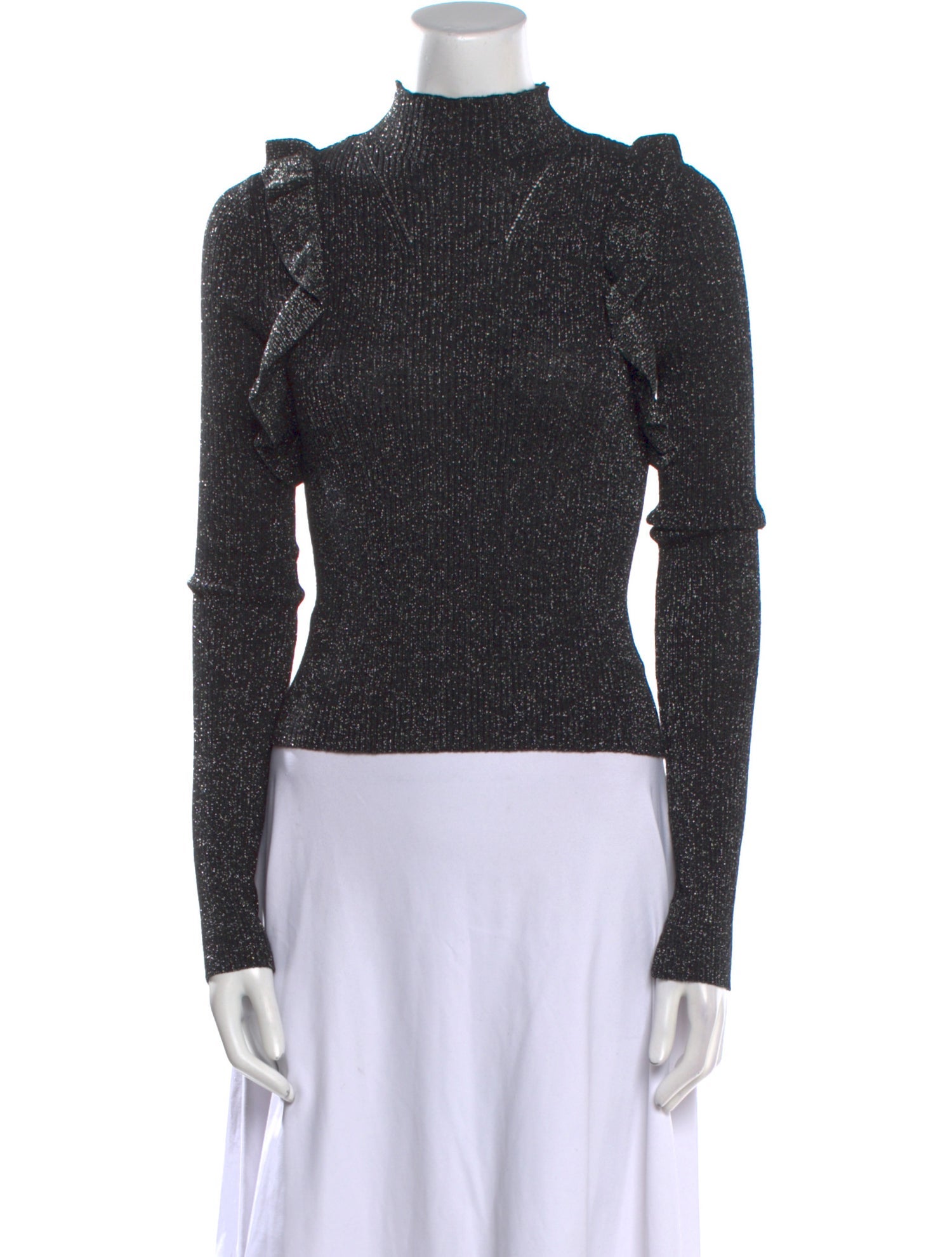 Majorelle Mock Neck Sweater
