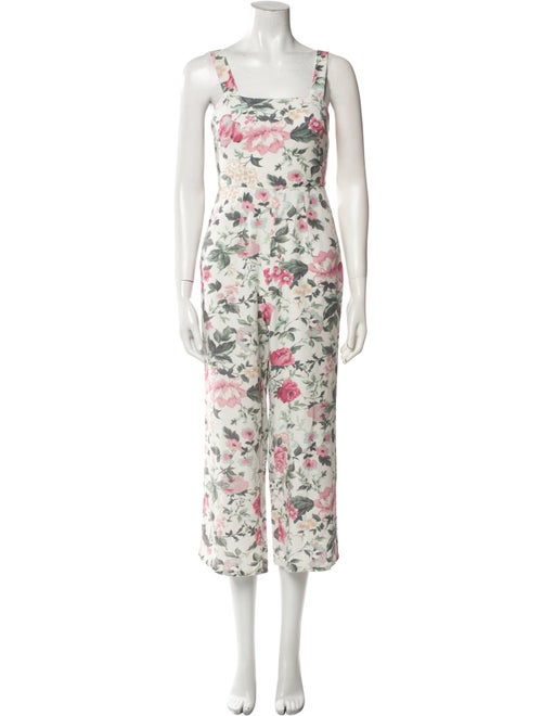 Majorelle Printed Square Neckline Jumpsuit