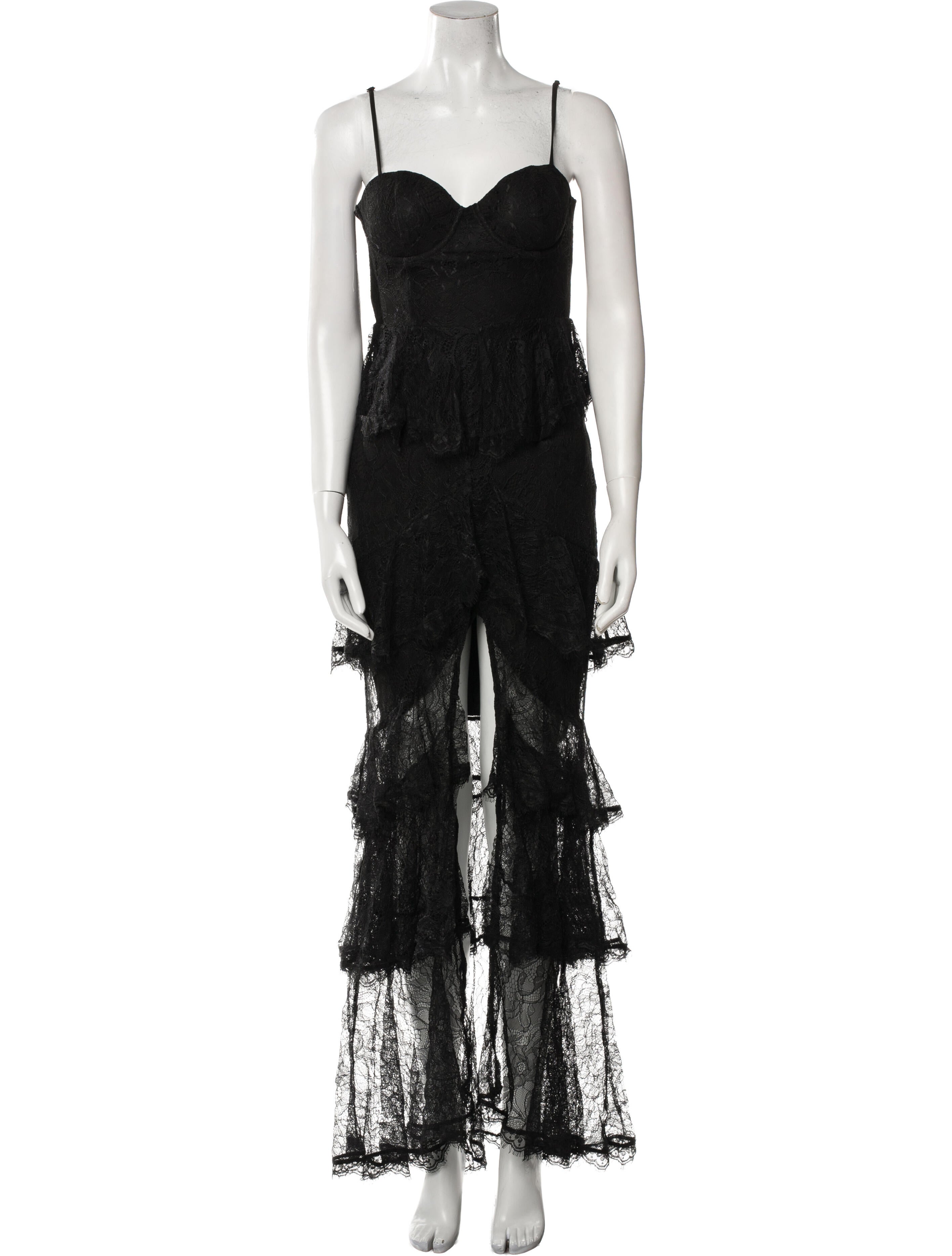 Majorelle Nylon Long Dress