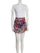 Majorelle Floral Print Skirt Set