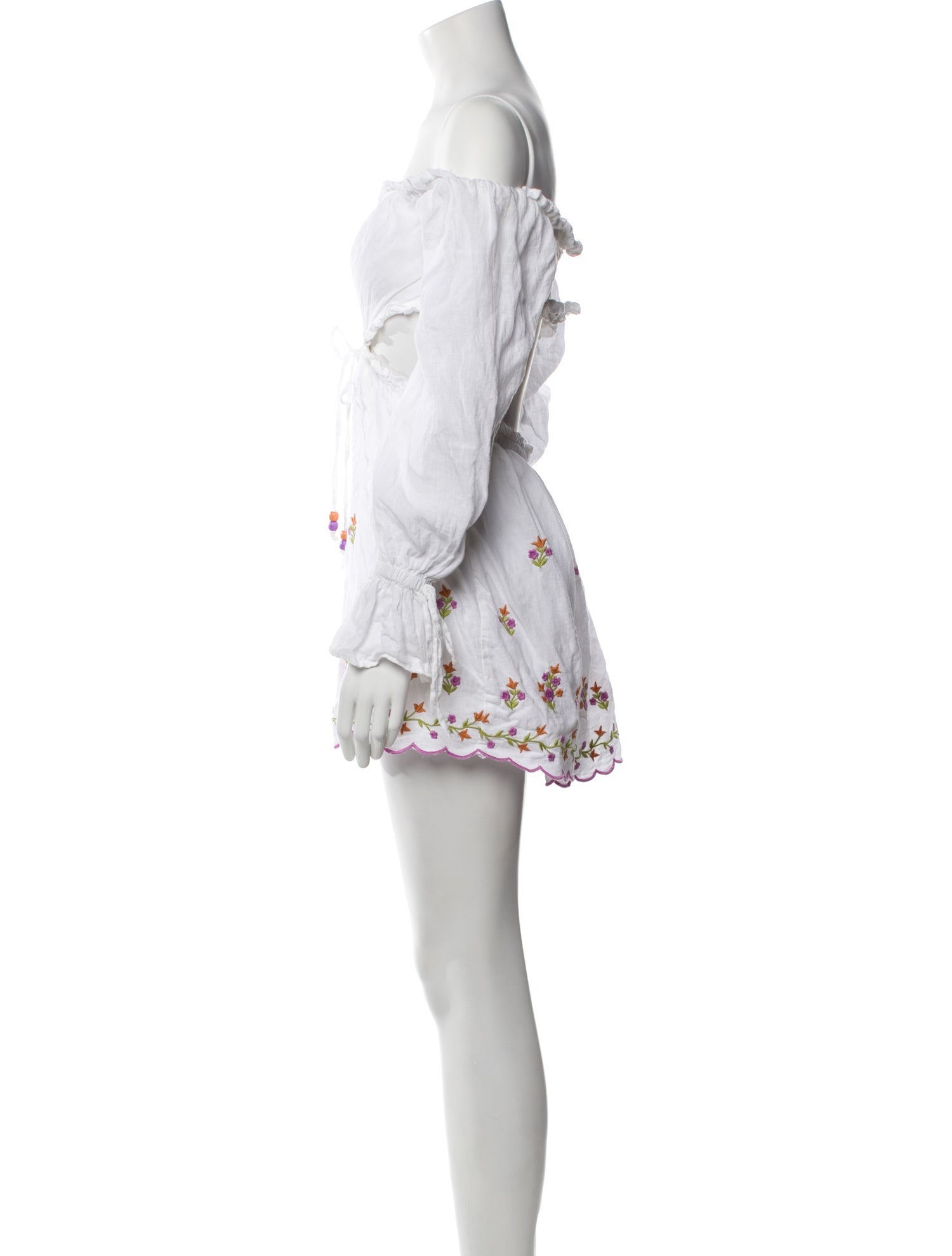 Majorelle Linen Mini Dress