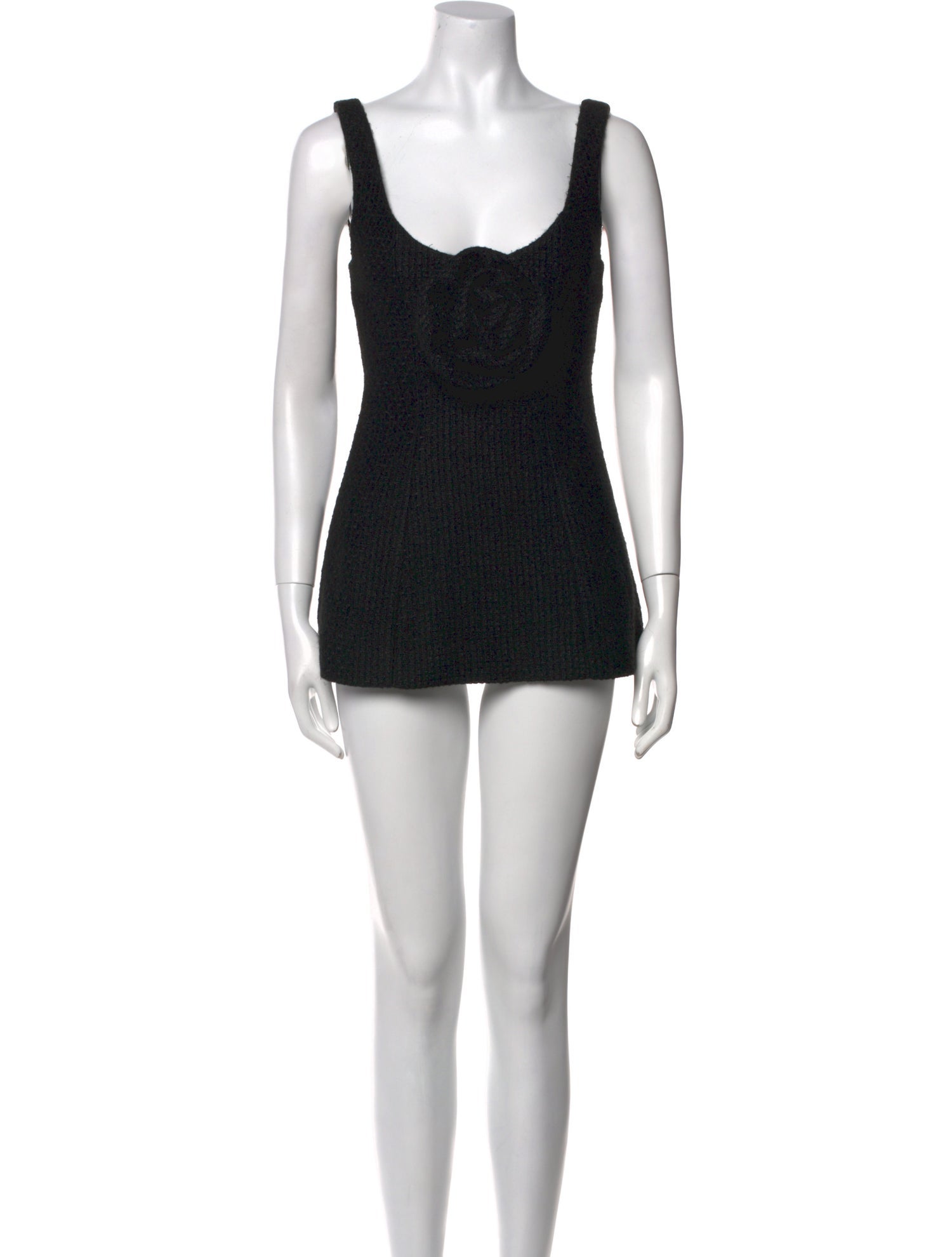 Majorelle Scoop Neck Mini Dress