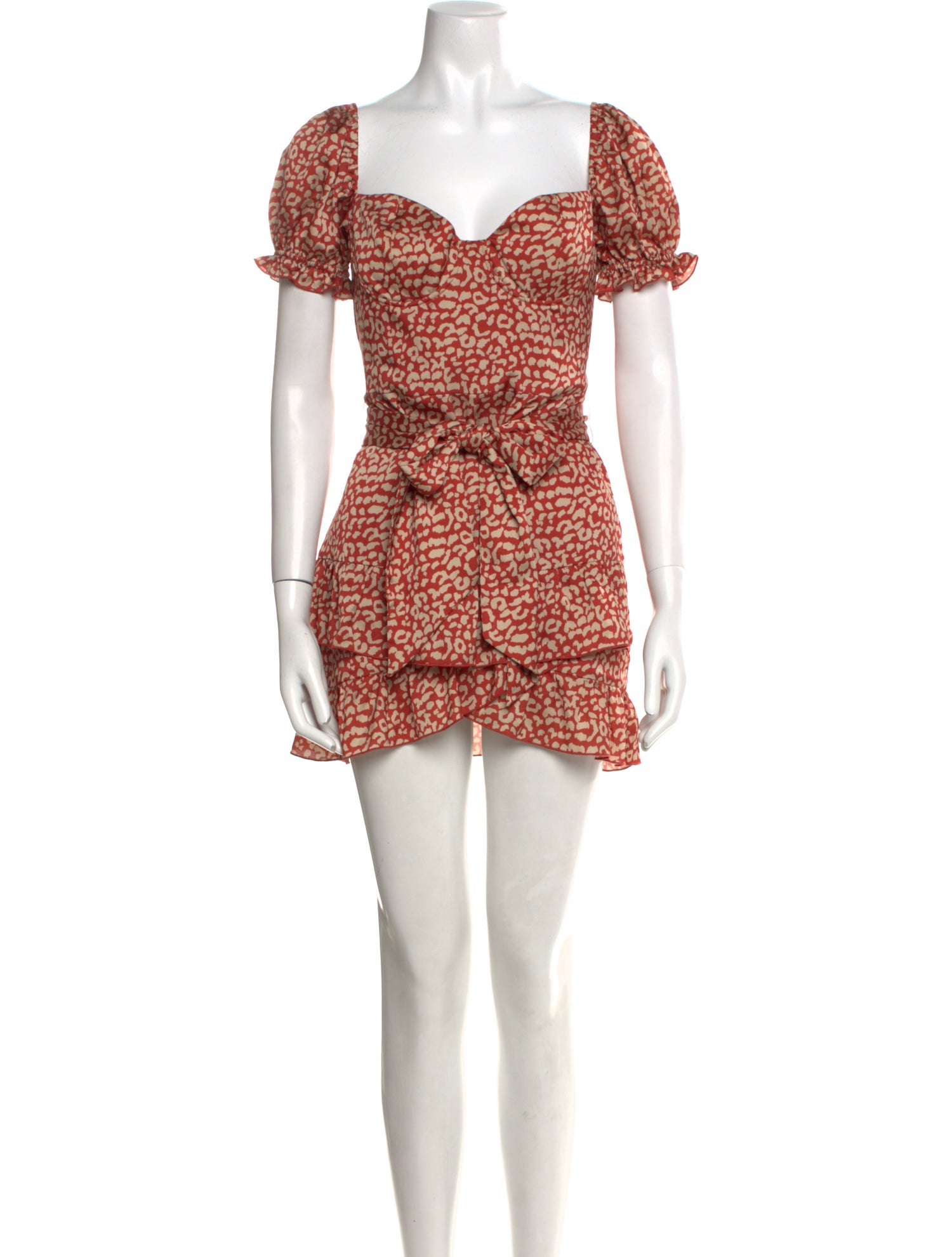 Majorelle Printed Mini Dress