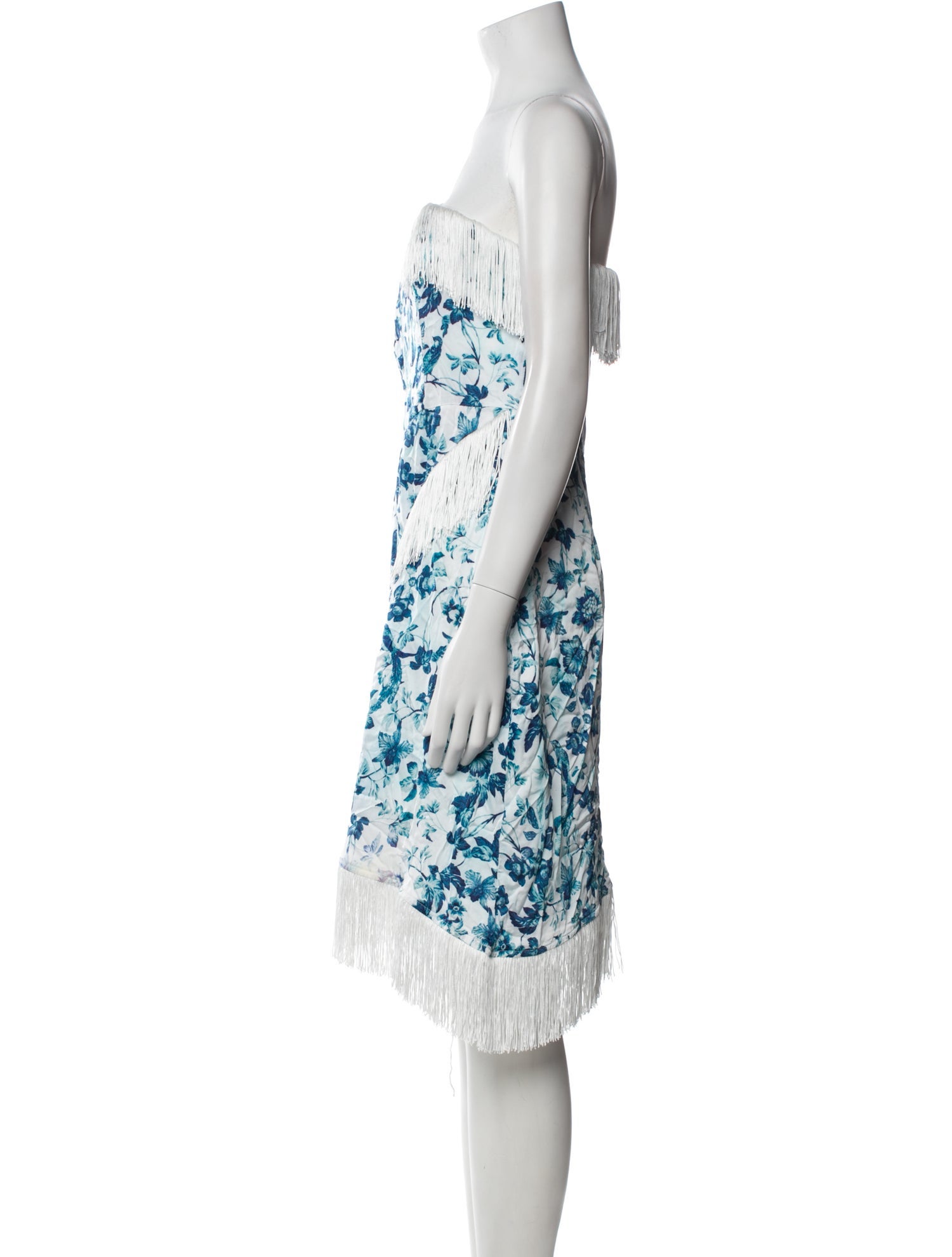 Majorelle Printed Mini Dress