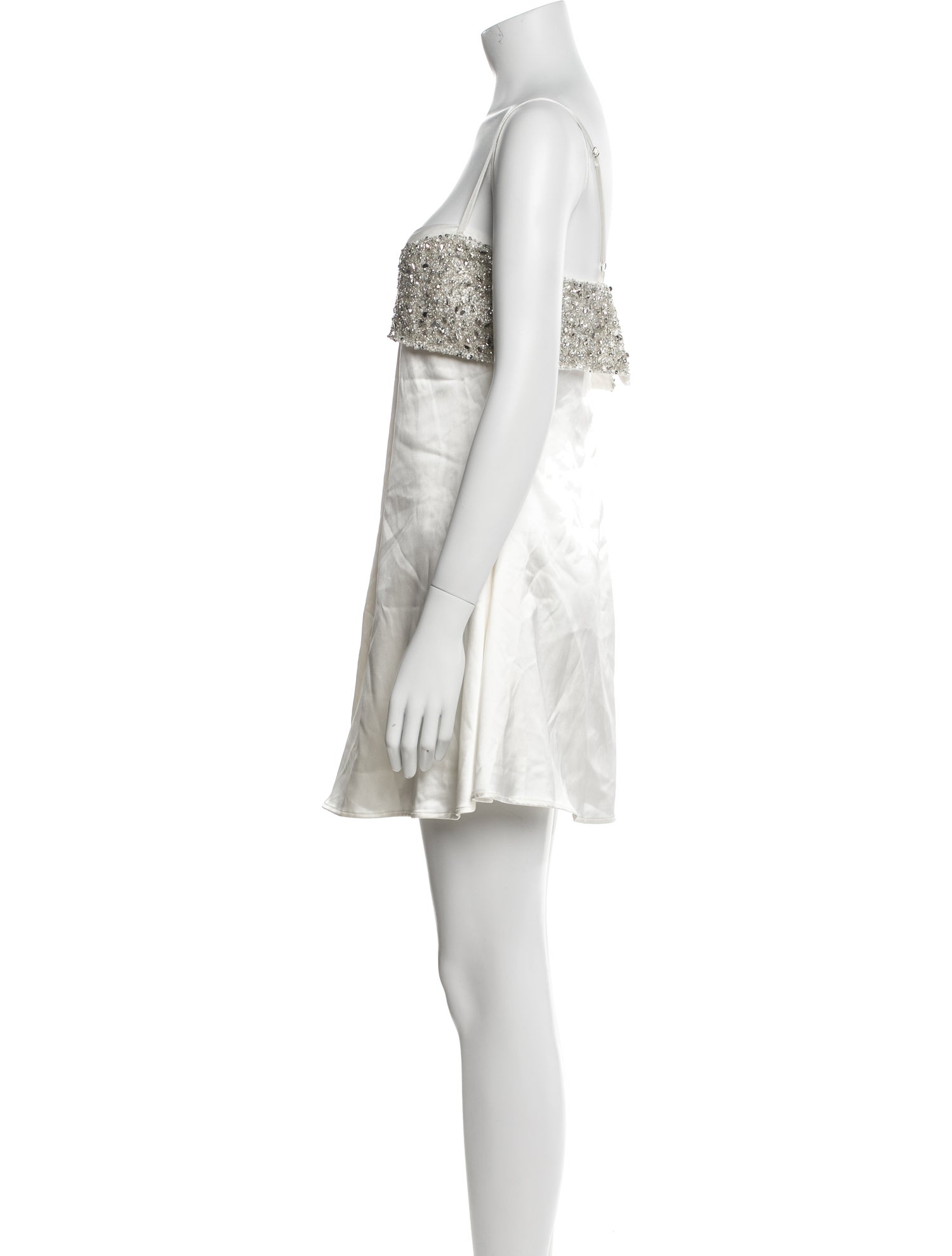 Majorelle Square Neckline Mini Dress w/ Tags