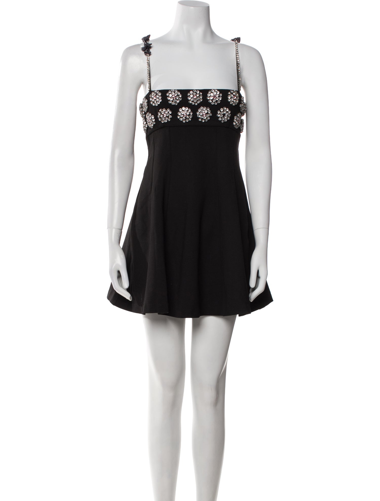 Majorelle Square Neckline Mini Dress w/ Tags