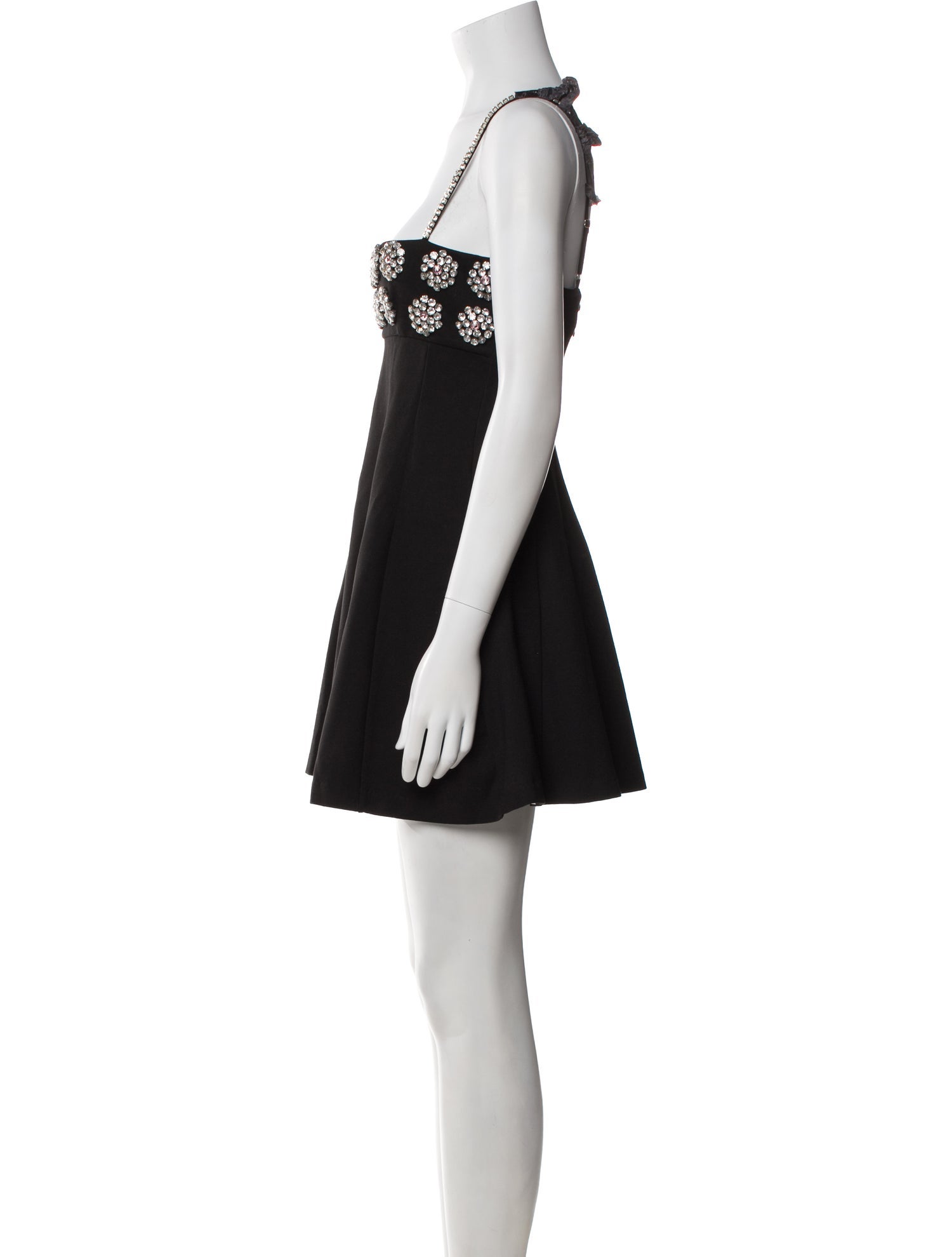 Majorelle Square Neckline Mini Dress w/ Tags