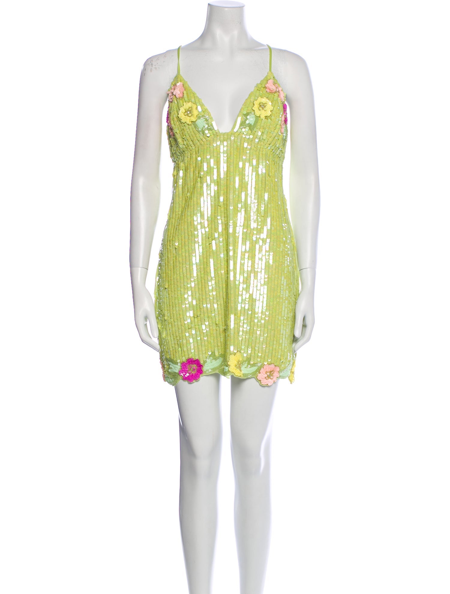 Majorelle Printed Mini Dress