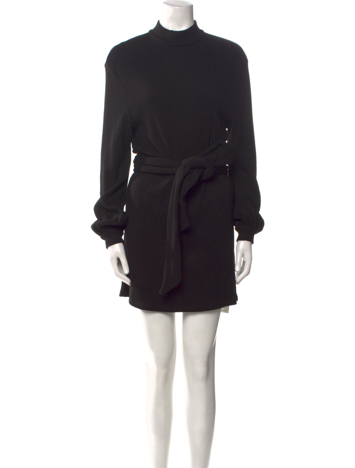 Majorelle Mock Neck Mini Dress