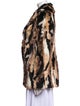 Majorelle Faux Fur Animal Print Faux Fur Jacket