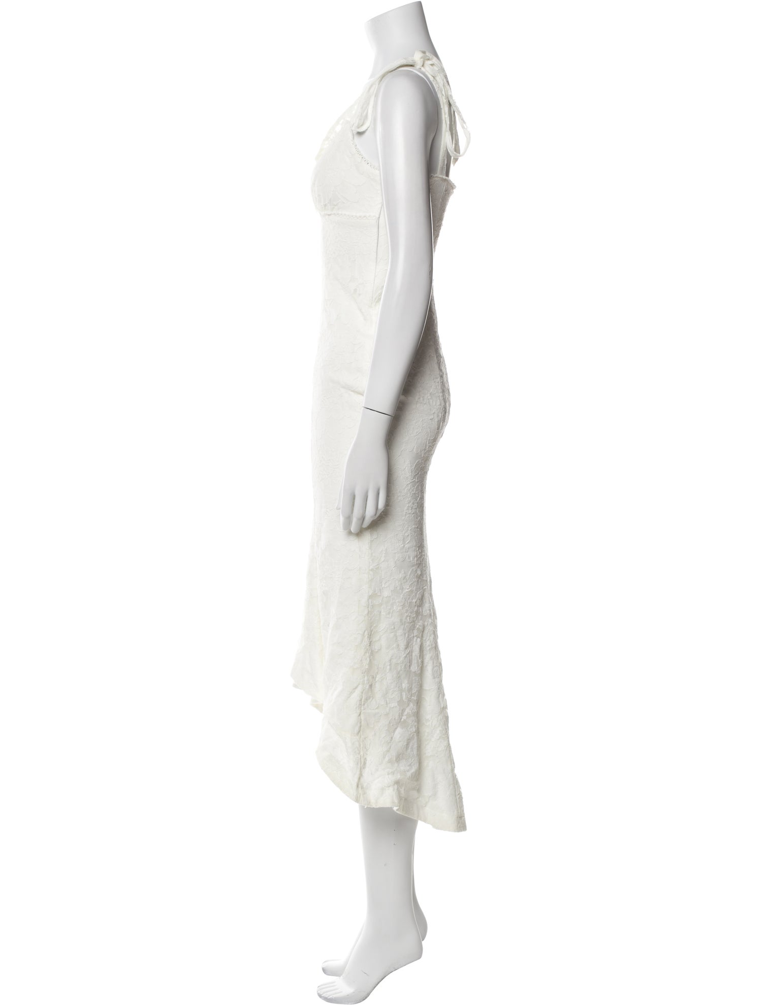 Majorelle V-Neck Midi Length Dress w/ Tags