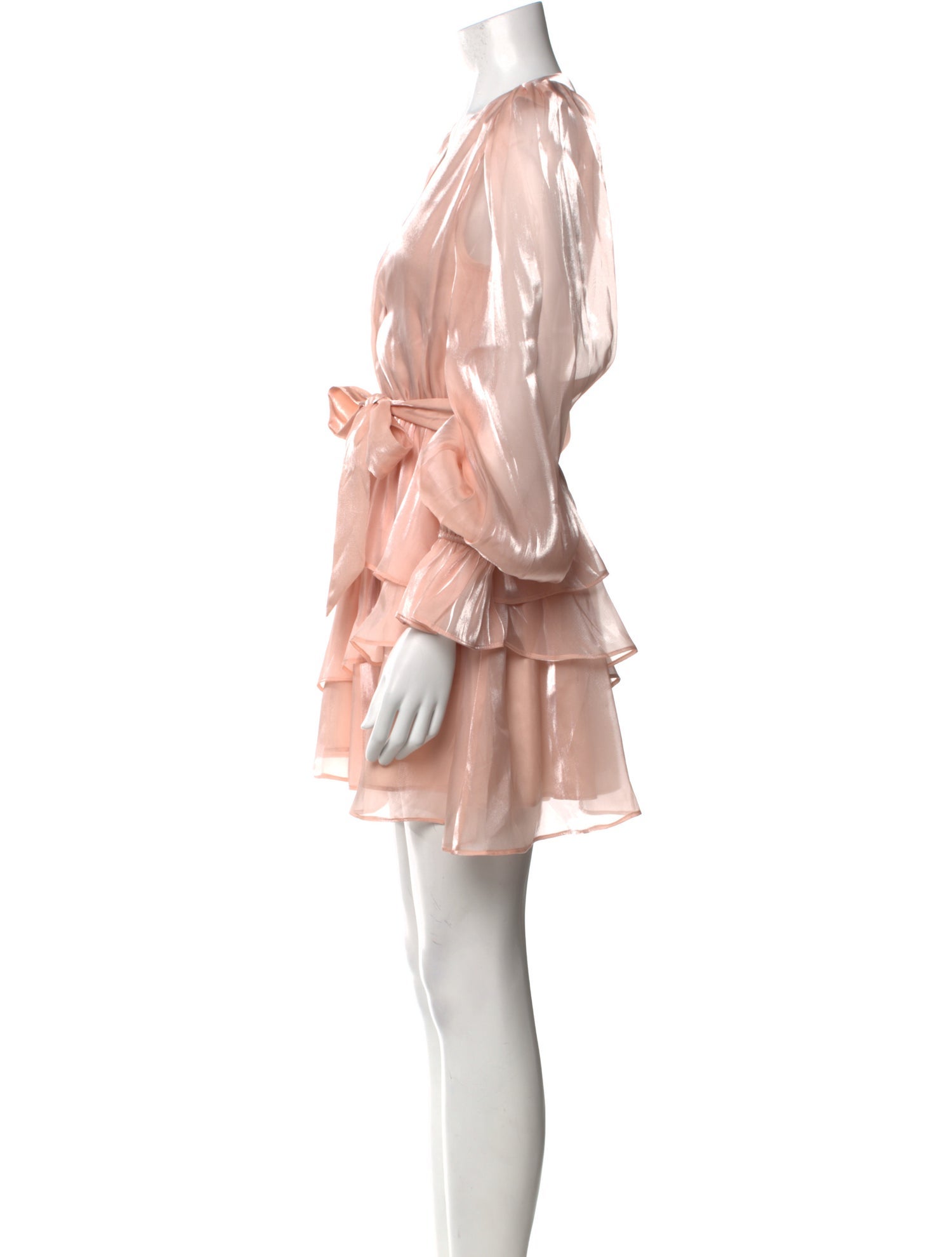 Majorelle V-Neck Mini Dress