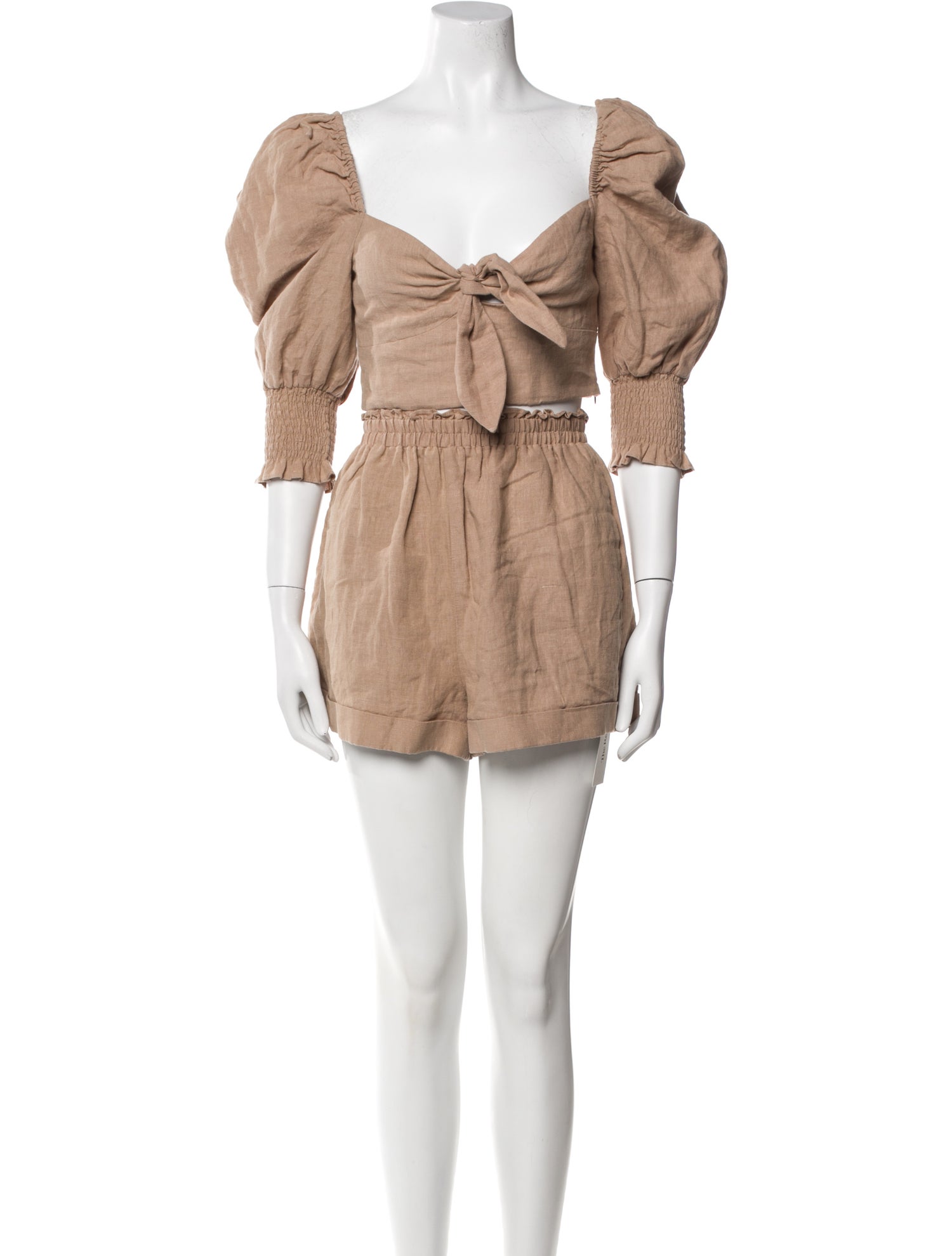 Majorelle Linen Short Set