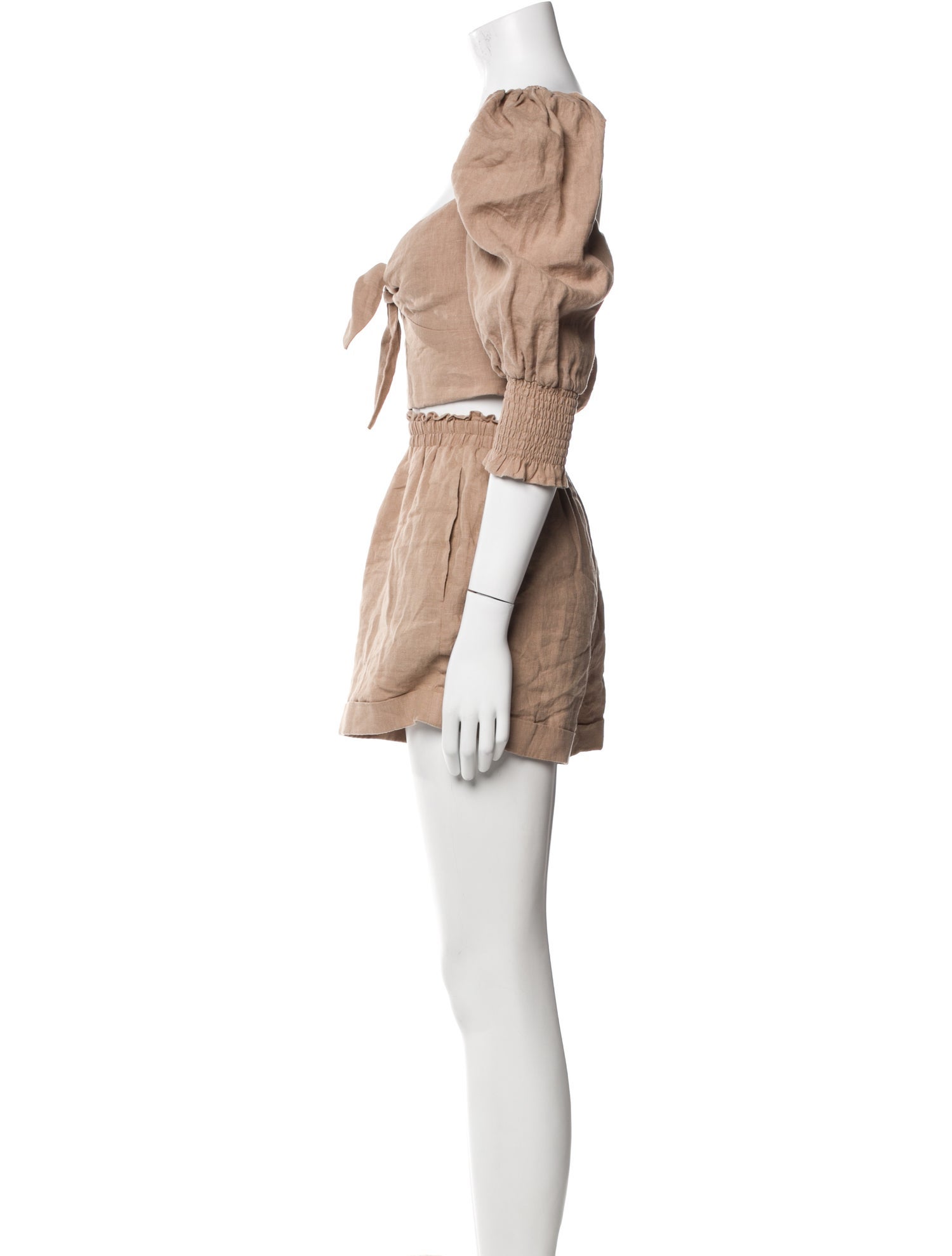 Majorelle Linen Short Set