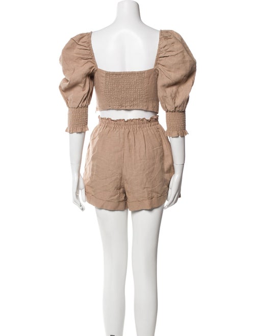 Majorelle Linen Short Set