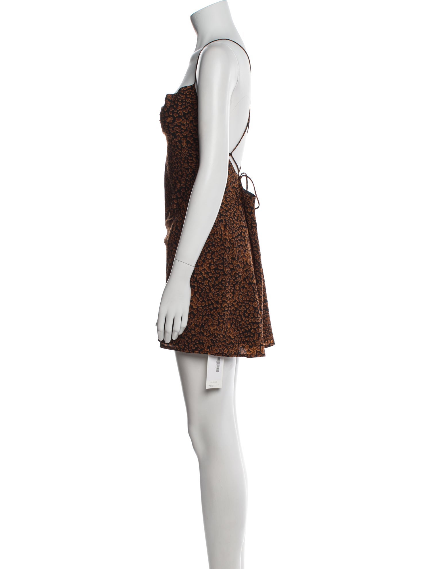Majorelle Animal Print Mini Dress