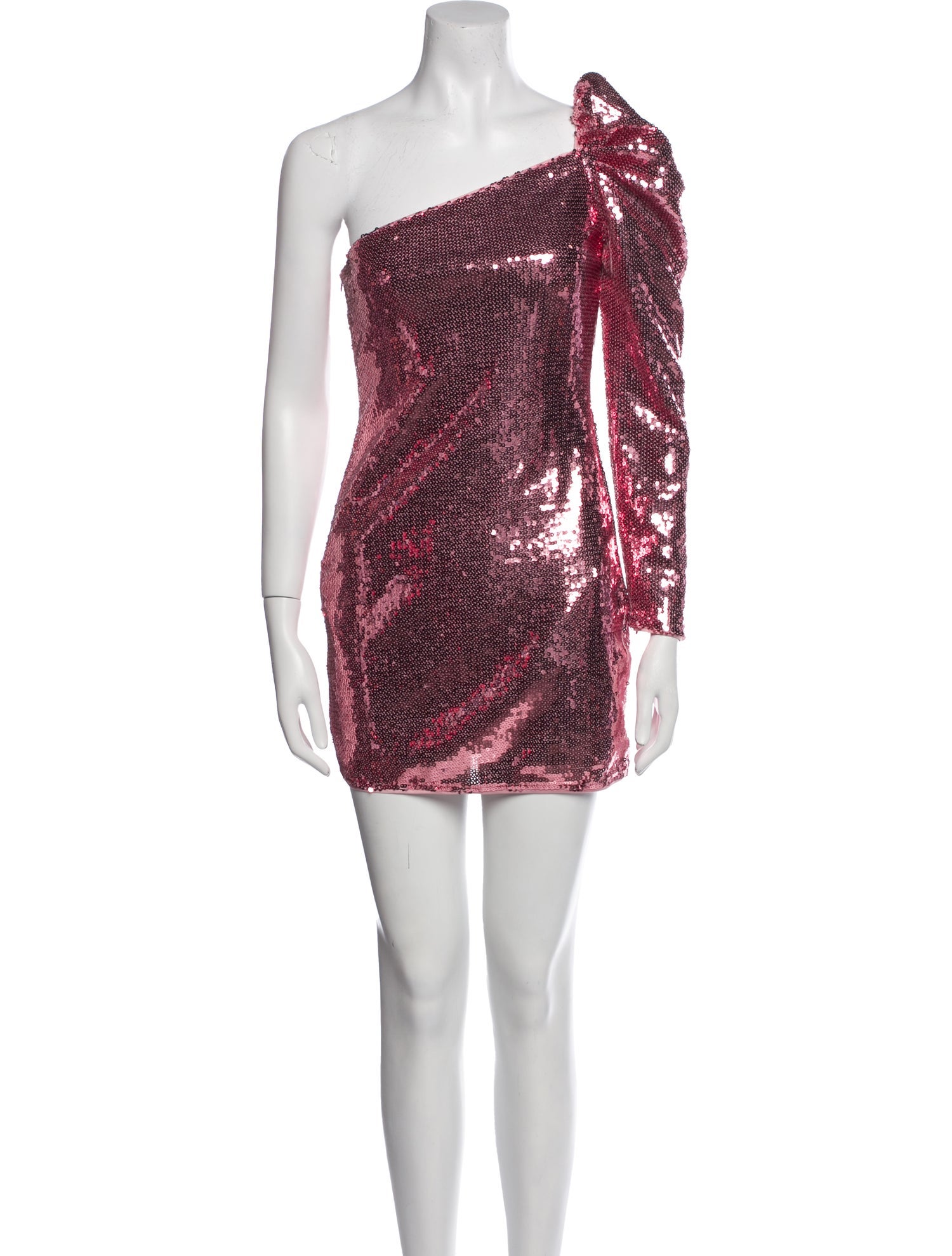 Majorelle One-Shoulder Mini Dress