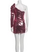 Majorelle One-Shoulder Mini Dress