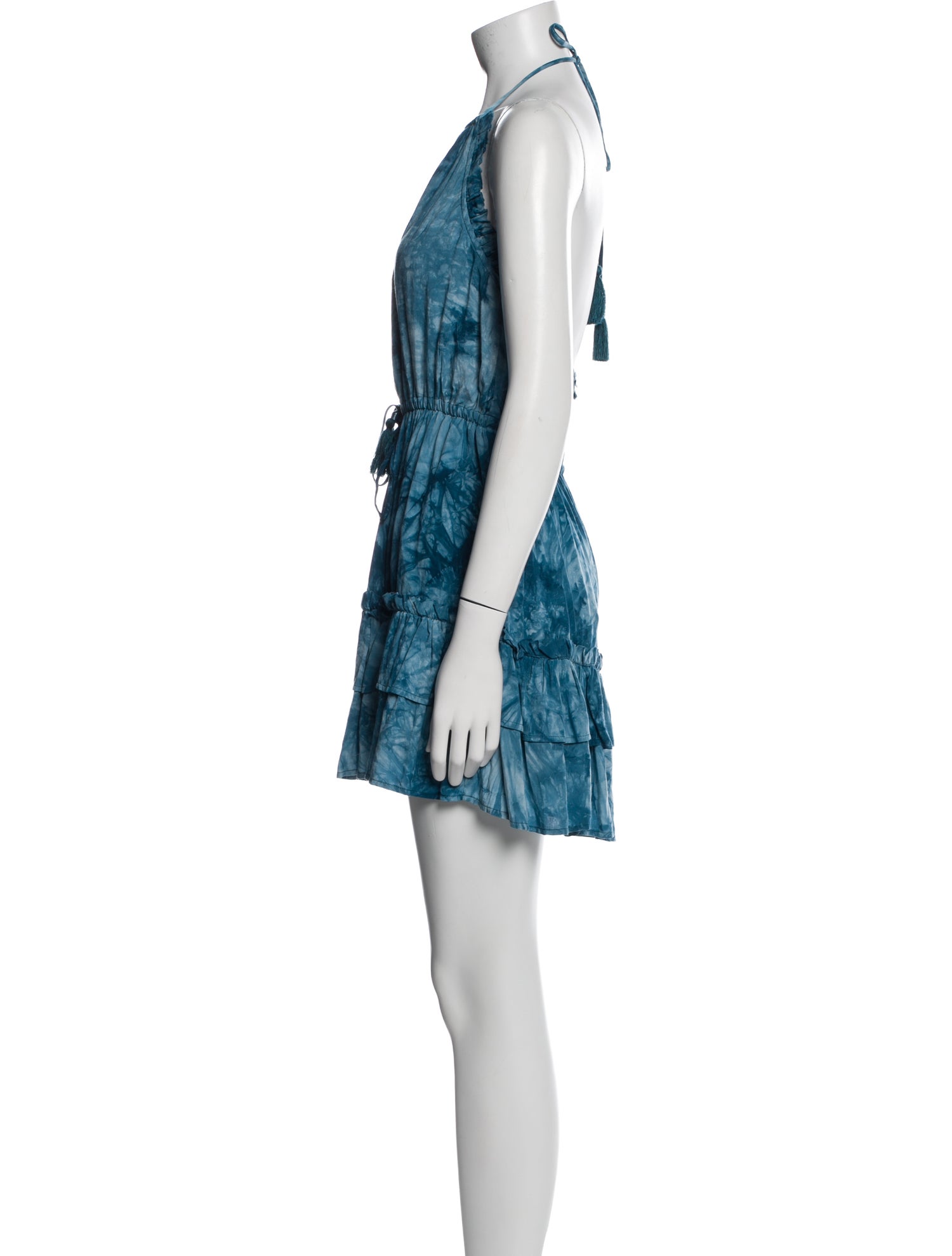 Majorelle Printed Mini Dress