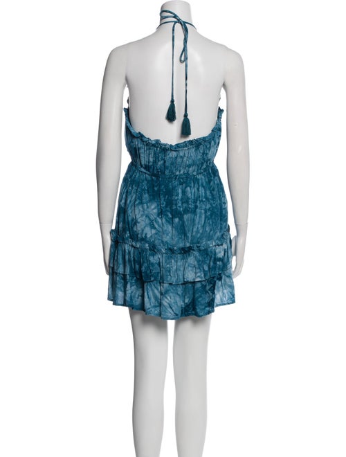 Majorelle Printed Mini Dress