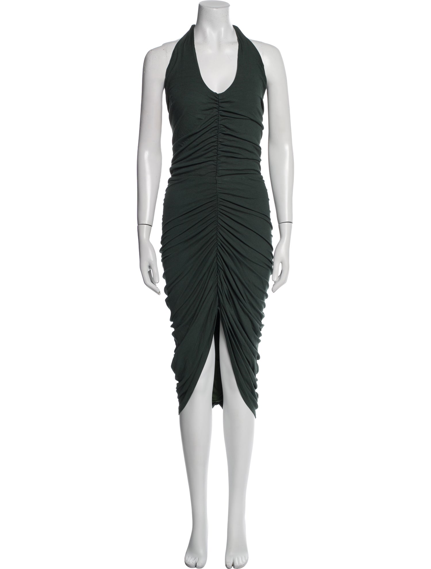 Majorelle Halterneck Midi Length Dress