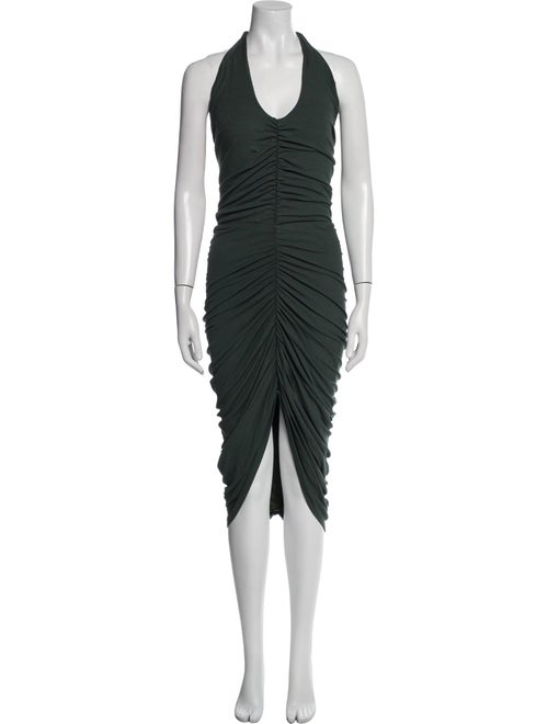 Majorelle Halterneck Midi Length Dress