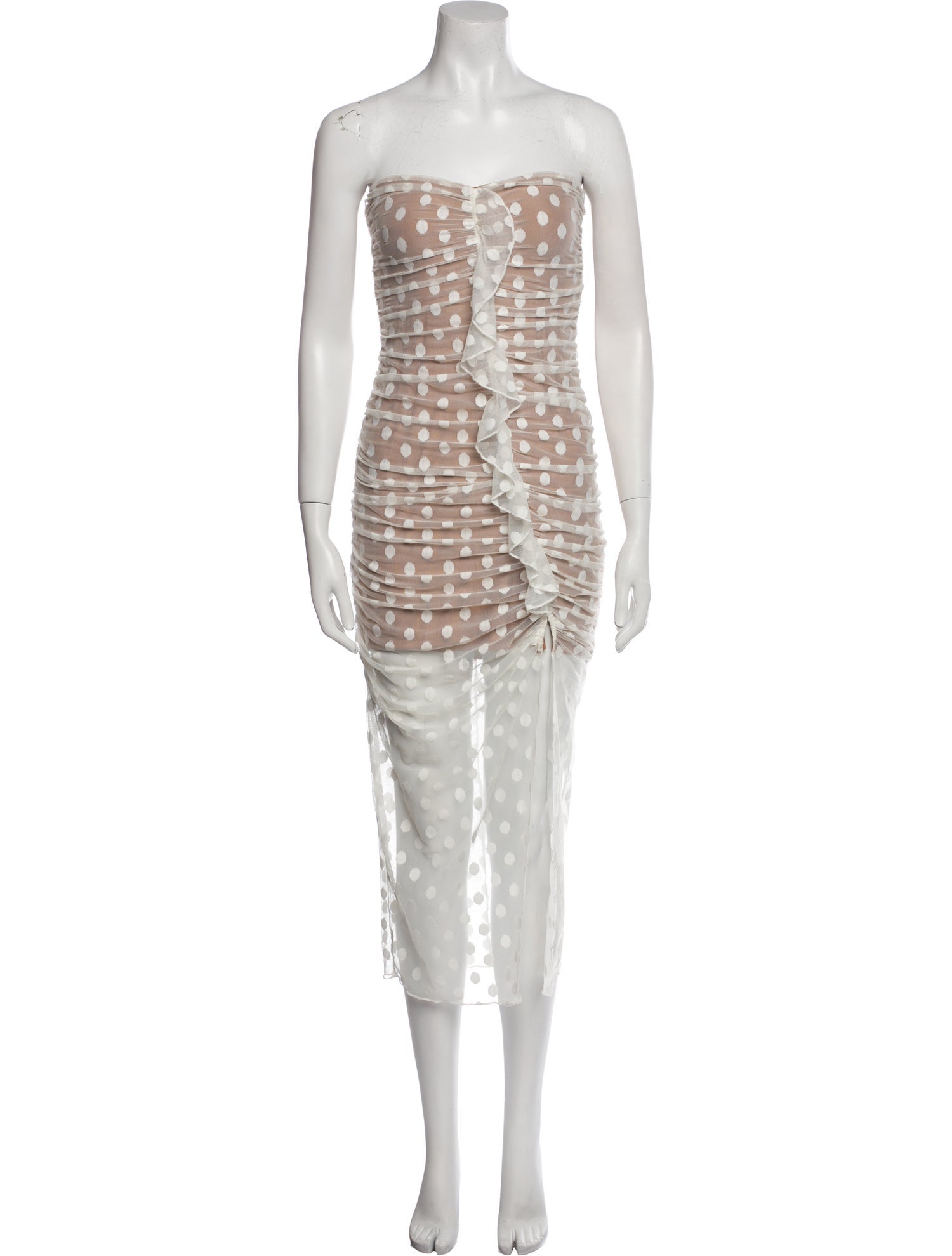 Majorelle Nylon Knee-Length Dress