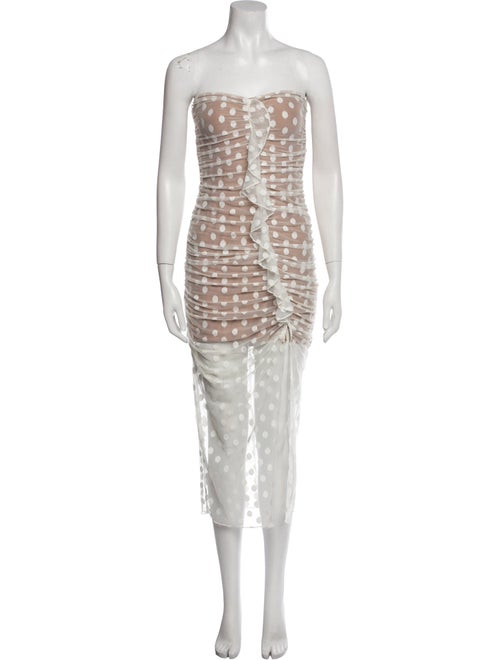 Majorelle Nylon Knee-Length Dress