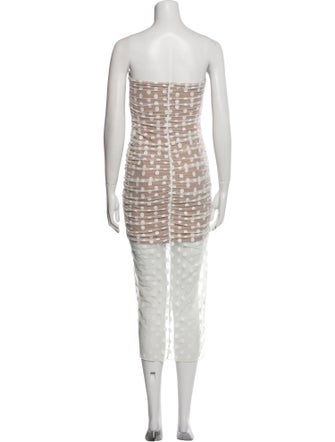 Majorelle Nylon Knee-Length Dress