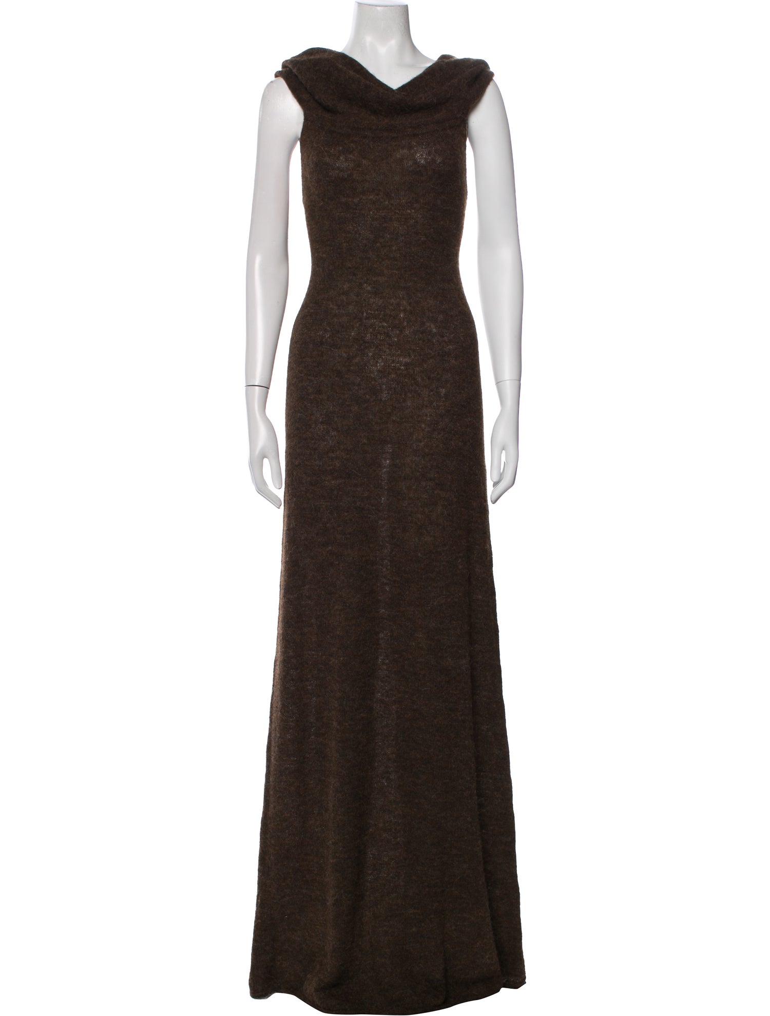 Majorelle Cowl Neck Long Dress