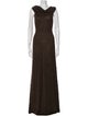 Majorelle Cowl Neck Long Dress