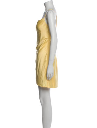 Majorelle Cowl Neck Mini Dress