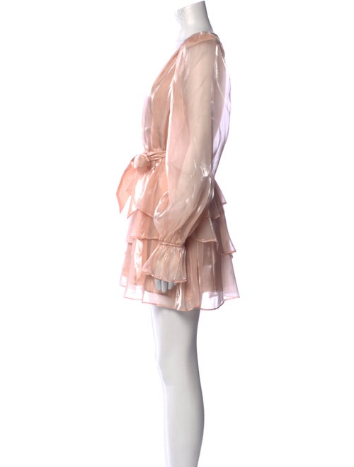 Majorelle V-Neck Mini Dress