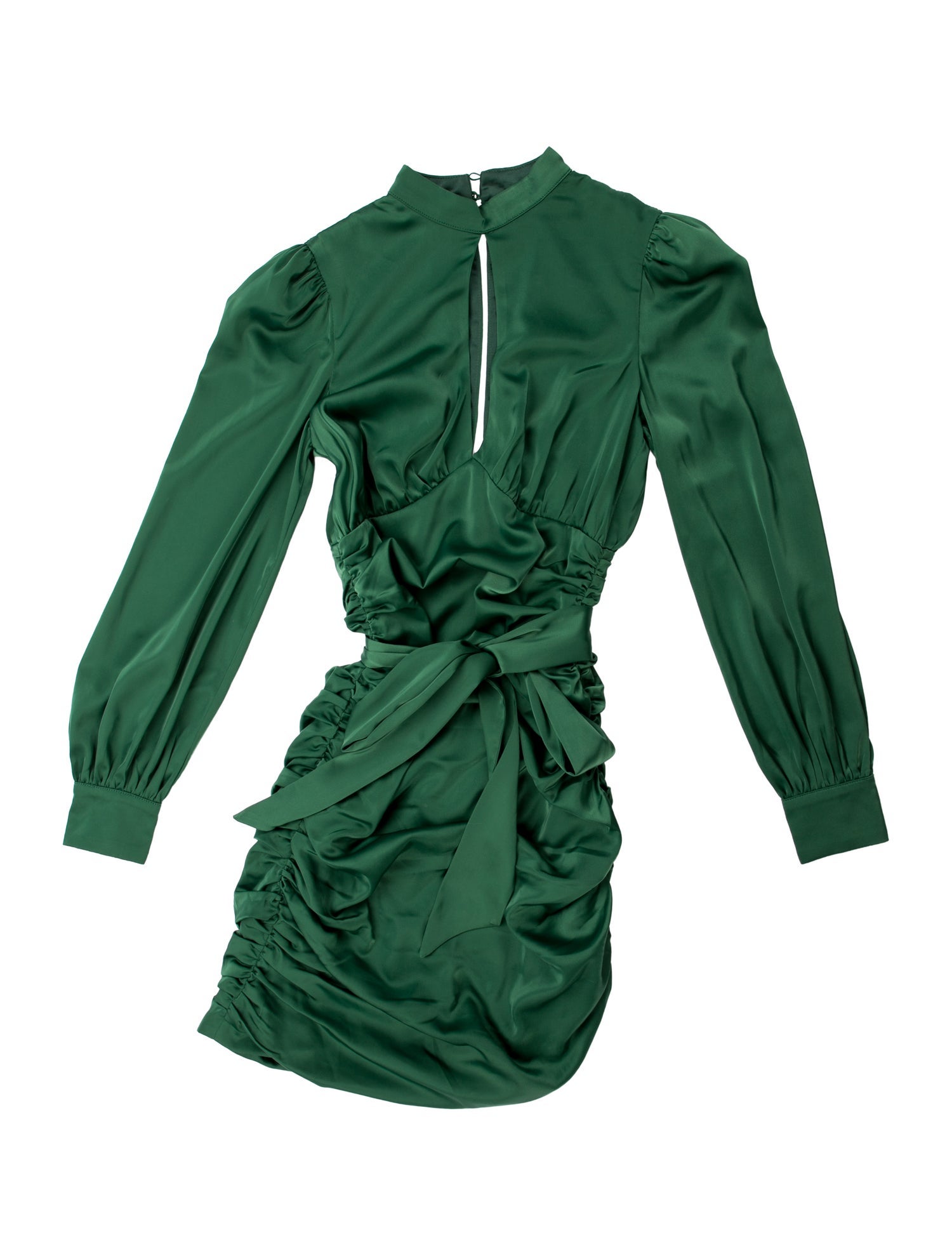 Majorelle Mock Neck Mini Dress