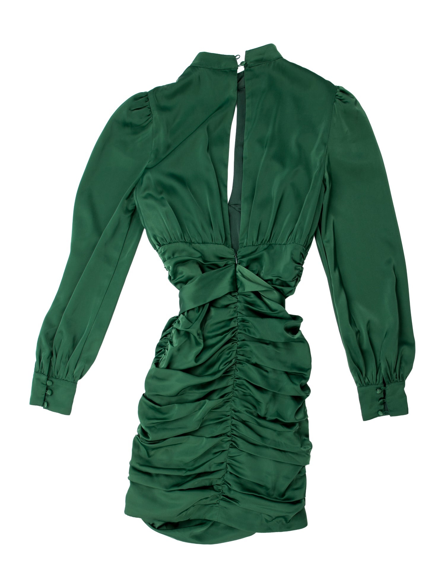 Majorelle Mock Neck Mini Dress