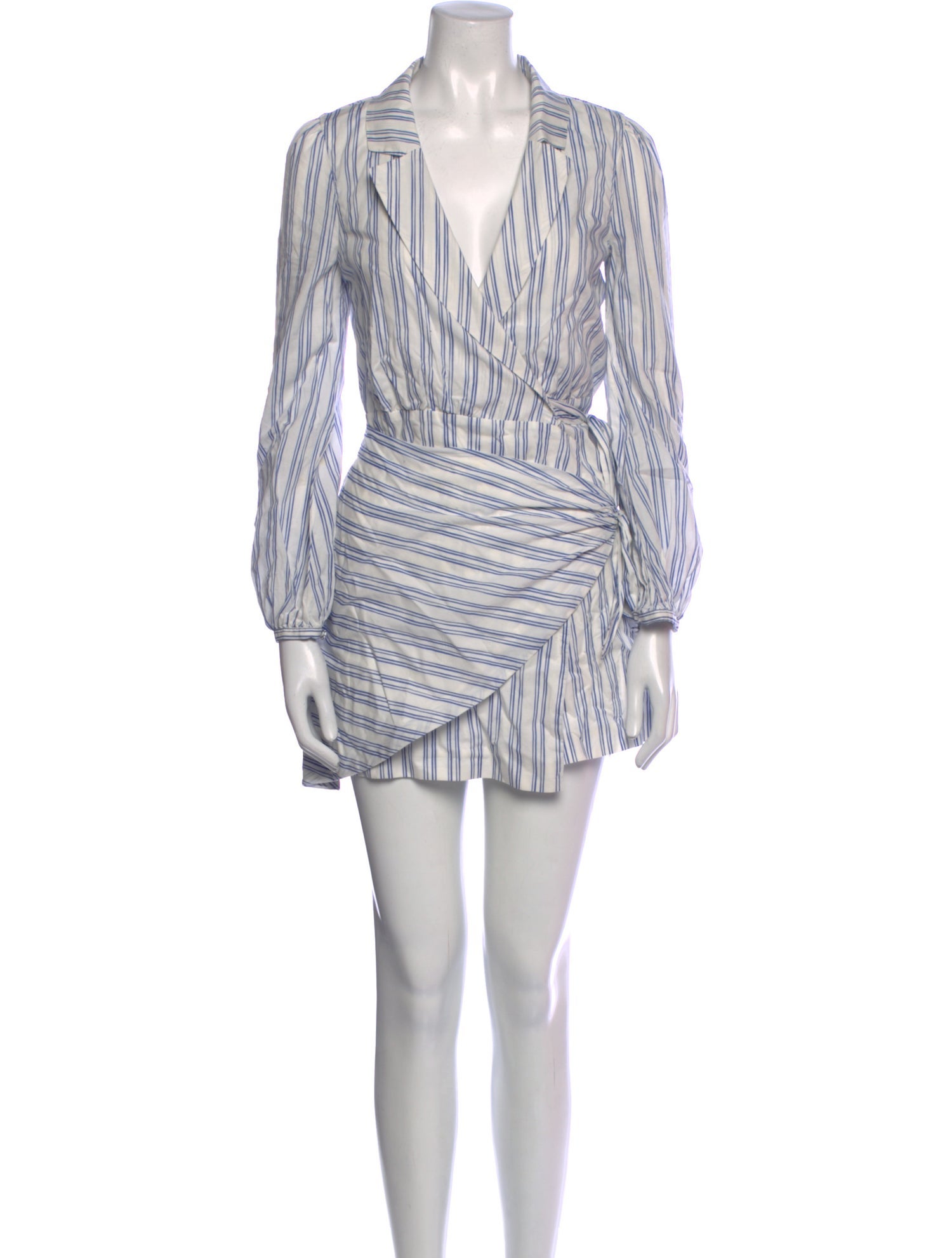 Majorelle Striped Mini Dress