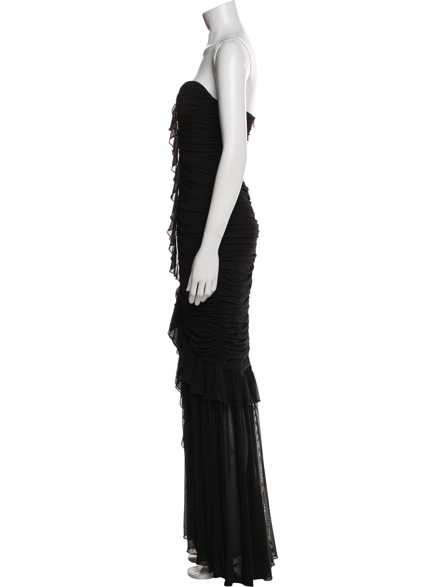 Majorelle Strapless Long Dress