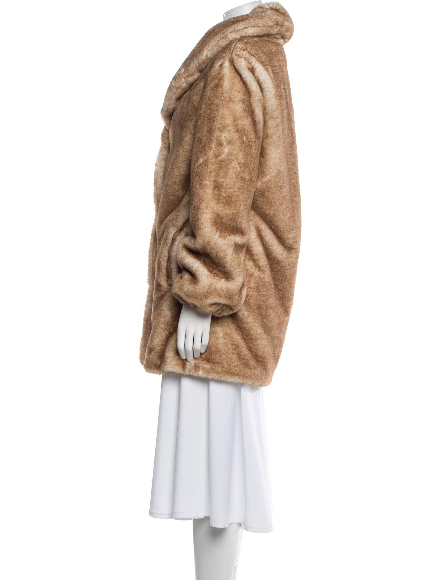 Majorelle Faux Fur Coat