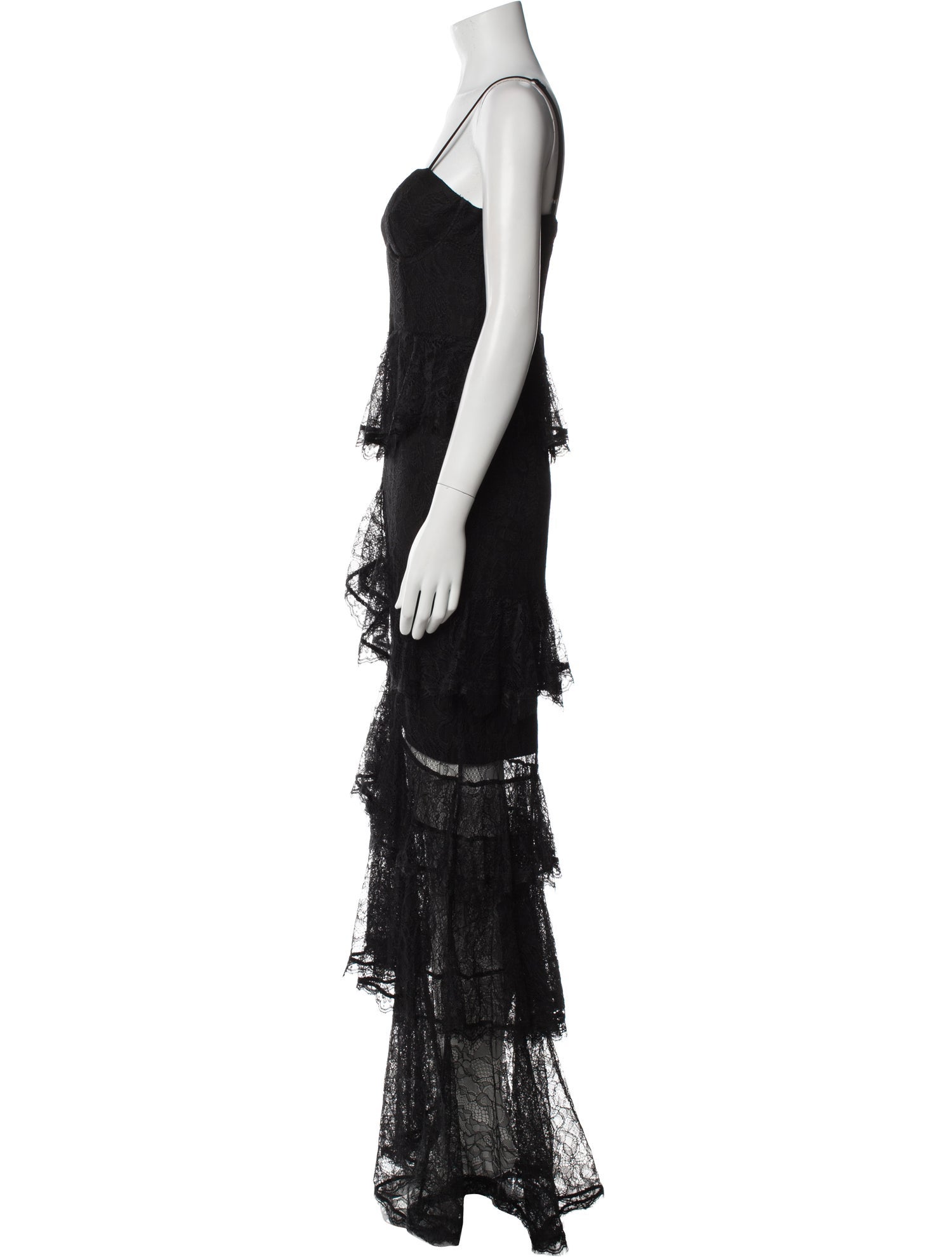 Majorelle Nylon Long Dress